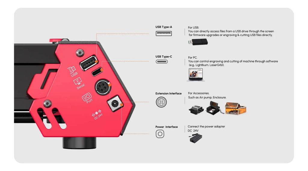 Algo Laser Alfa Mk2 22w - Sistema Operativo Incluido