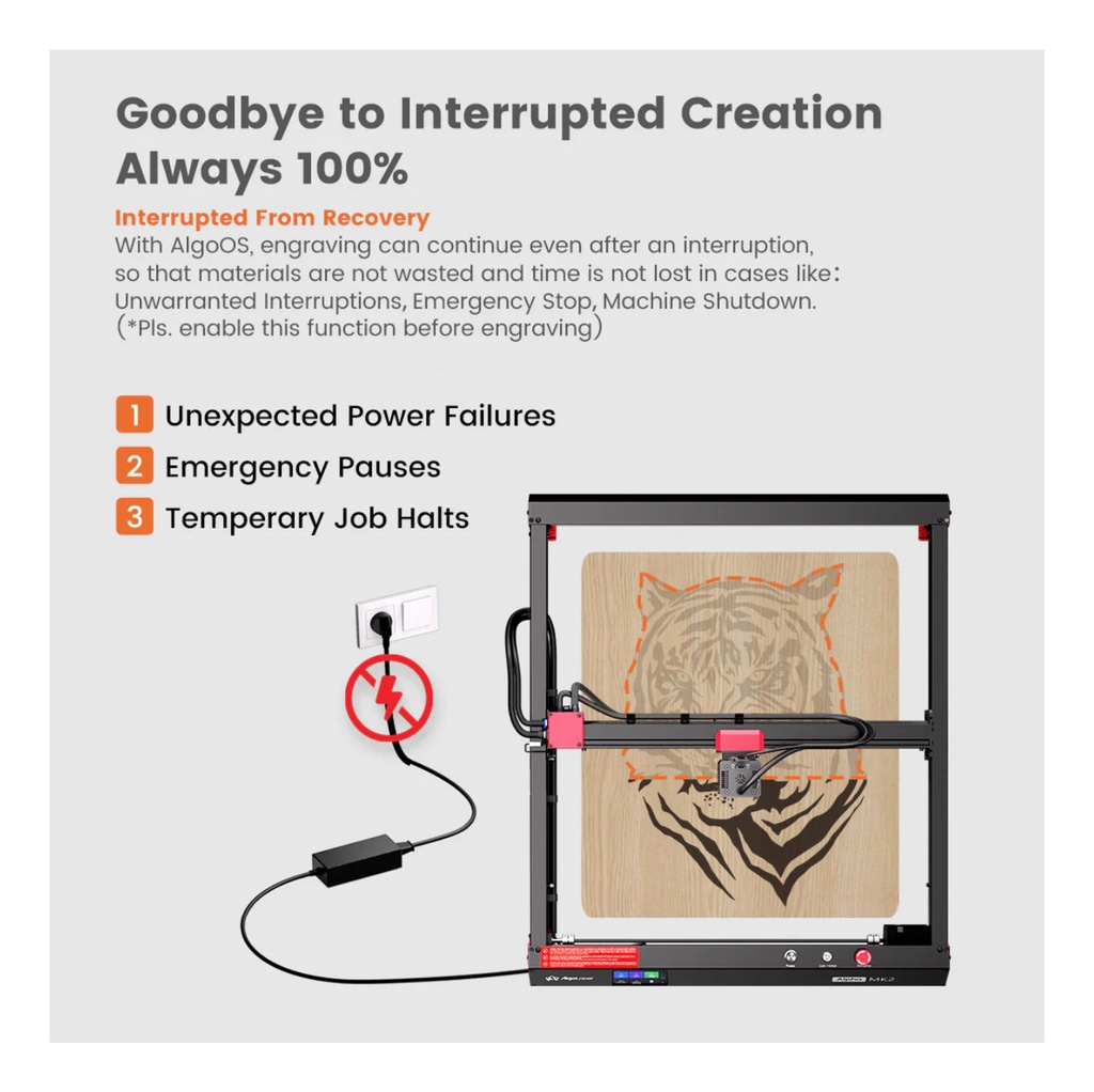 Algo Laser Alfa Mk2 22w - Sistema Operativo Incluido
