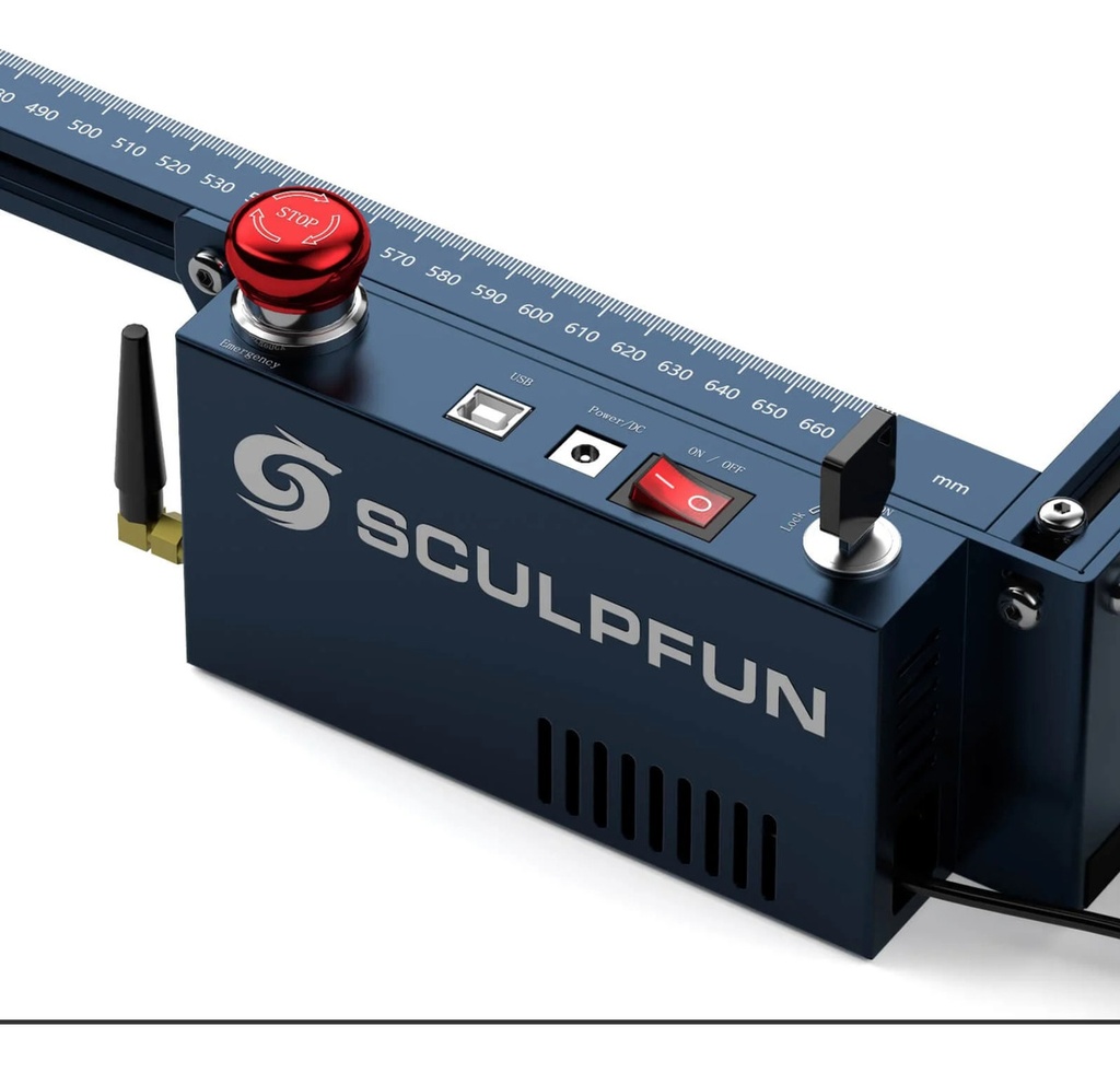 Sculpfun S30 Ultra 22w 60x60cm + Asistente Aire Automatico