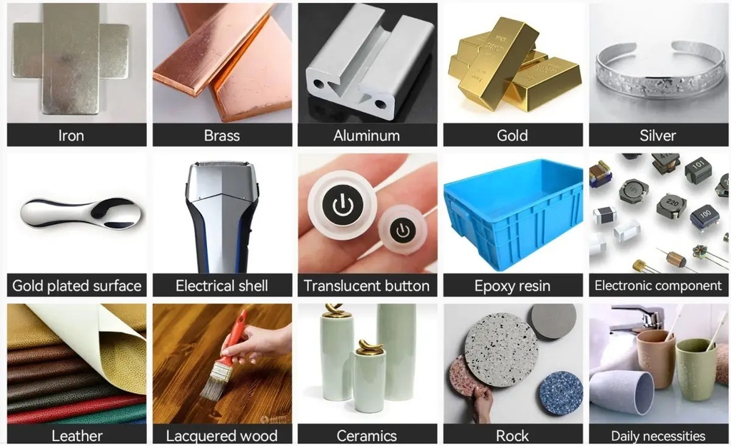 Atomstack M4 Laser De Fibra 2 En 1  Graba Metales/oro-plata