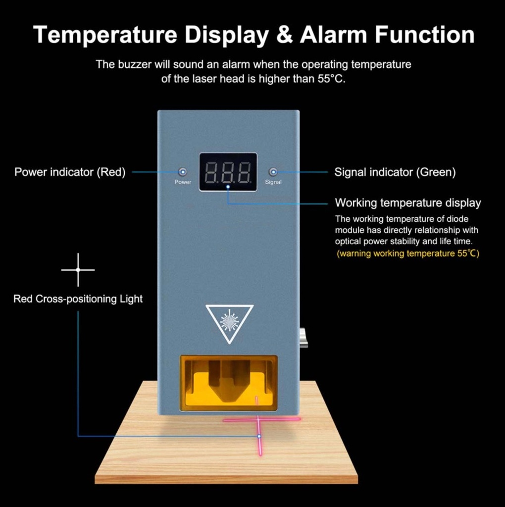 Cnc Corte Laser 100x100cm-180w - 30w Opticos  Asistente Aire