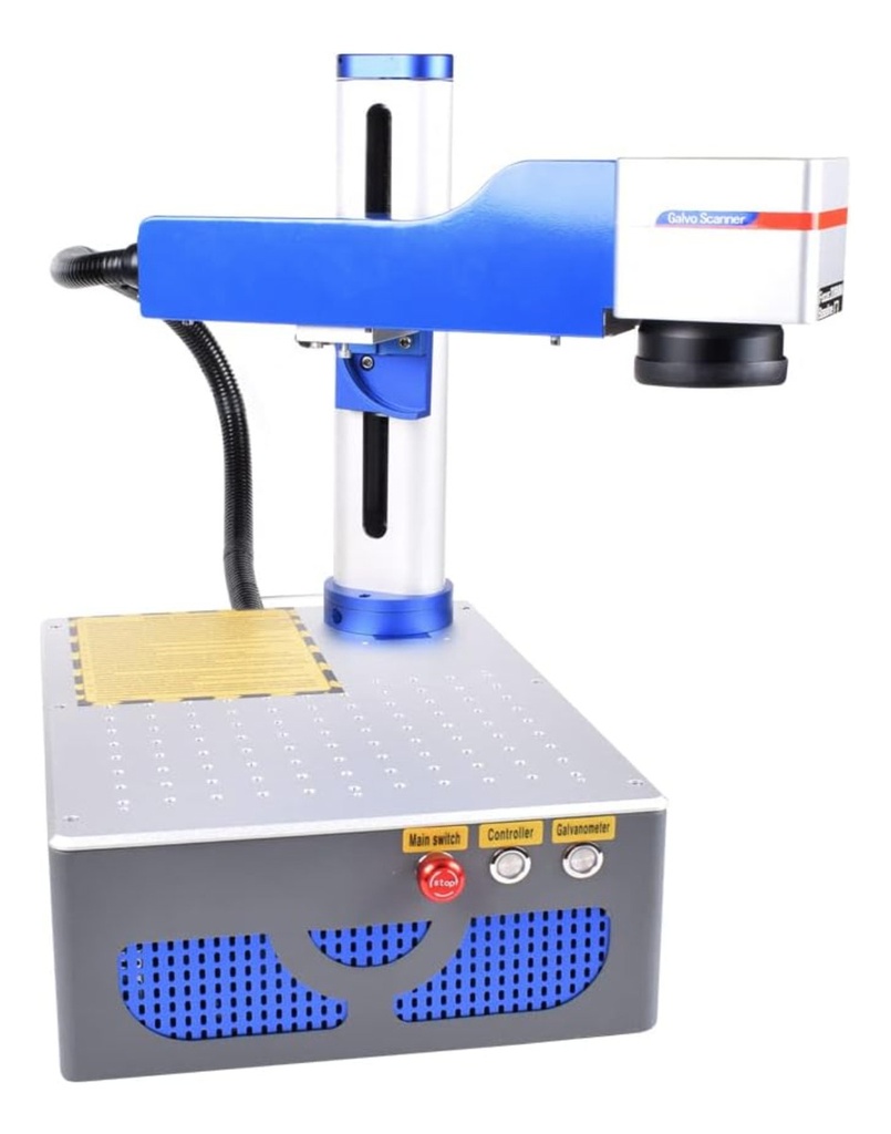 Laser De Fibra 30w Raycus Qs Incluye Accesorio Rotativo