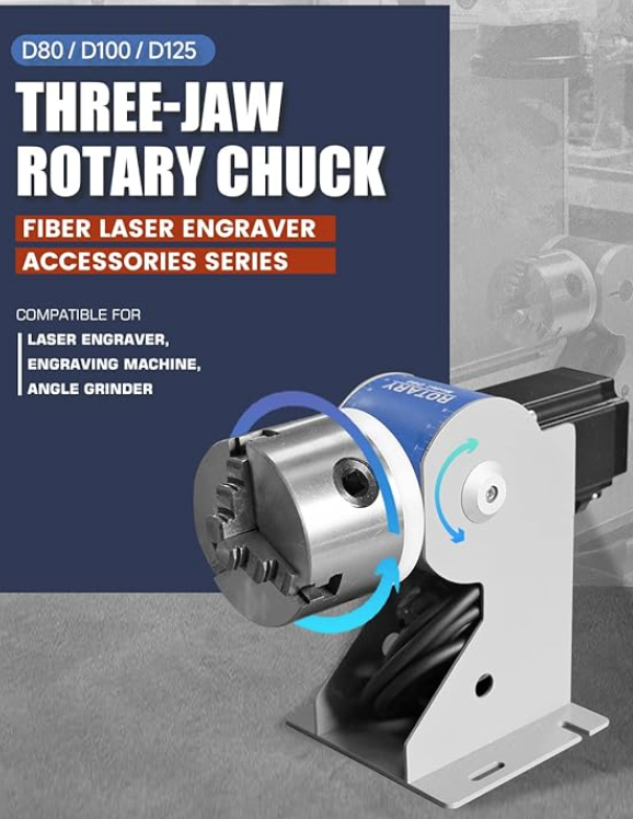 Laser De Fibra 30w Raycus Qs Incluye Accesorio Rotativo