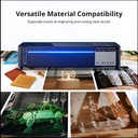 Laser Co2 Atomstack Hurricane 55w - Corta Acrilico Transp.