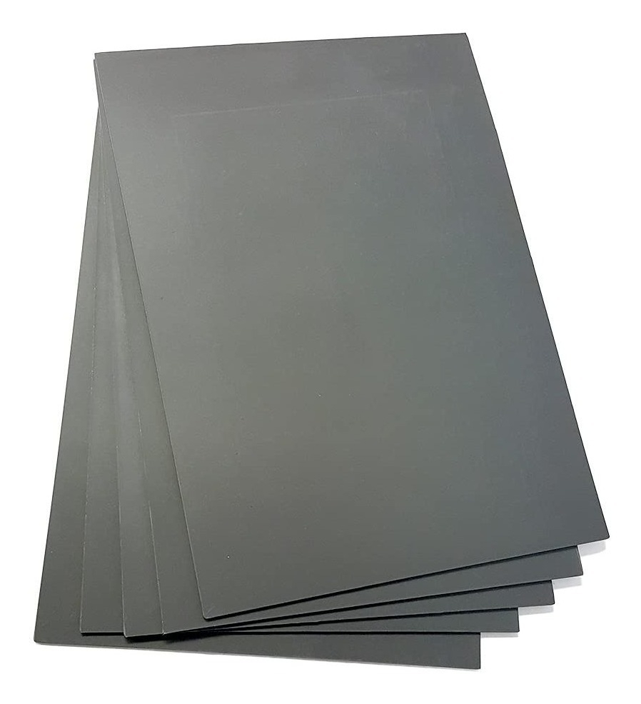 Goma Laser Para Sellos Sin Olor Gris Tamaño A4 Tinta Negra Formato De Venta Unidad