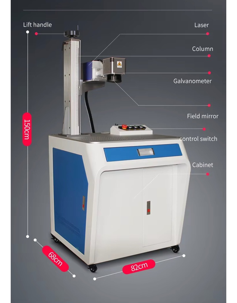 Maquina Uv Laser Gainlaser 5w - Graba Cualquier Material