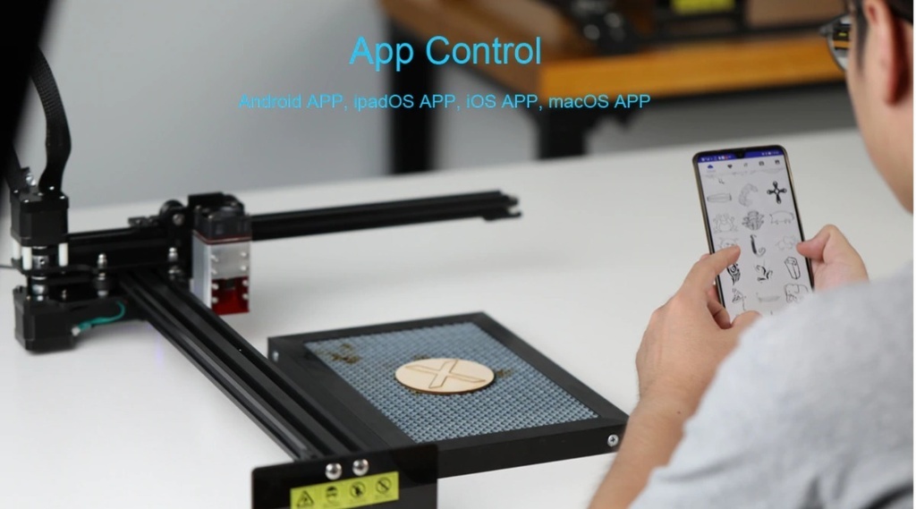 El Mejor Cnc Laser De Escritorio Del Mundo! Neje M2s+ 30w