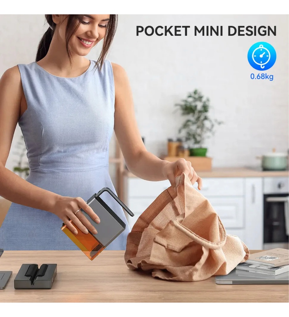 Mini Laser Portatil Wainlux Z4 - Puede Grabar En 360 Grados