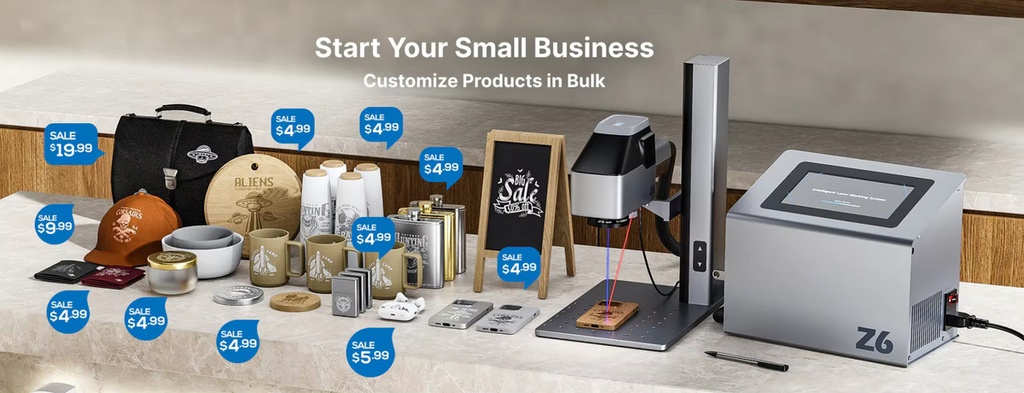 Laser Portatil Dual Fibra 20w Y Diodo 5w Wainlux Z6