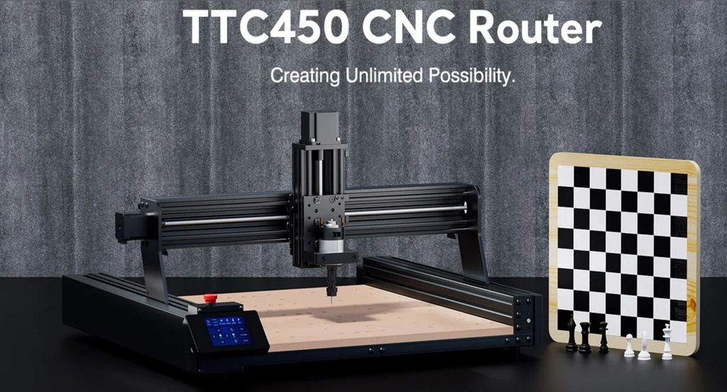 Router Cnc Dual 46x46 Cm Husillo 300w Laser 10w Opticos