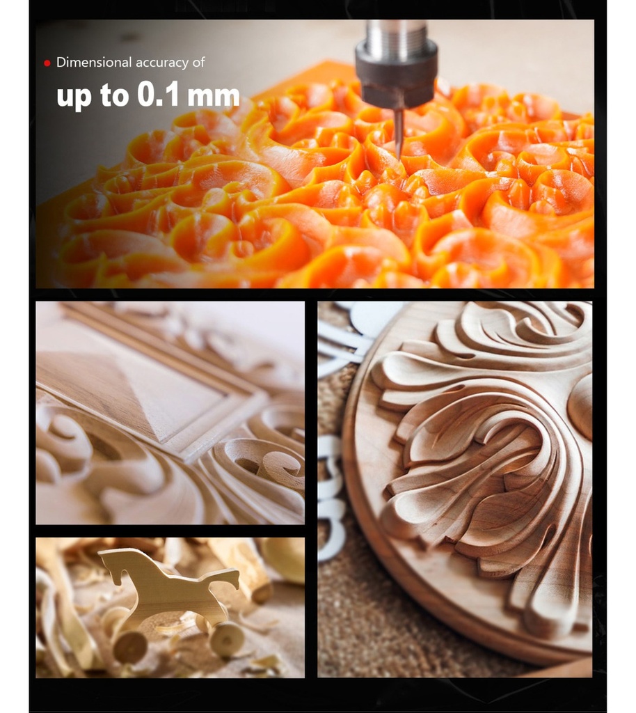 Router Cnc Dual 46x46 Cm Husillo 300w Laser 10w Opticos