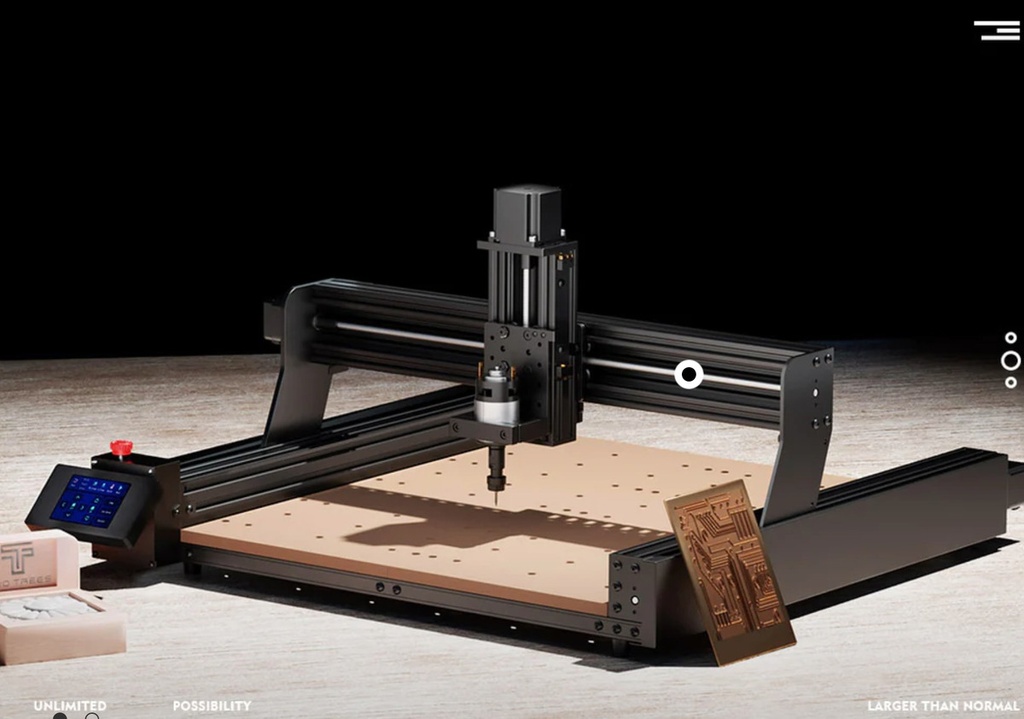 Router Cnc Dual 46x46 Cm Husillo 500w Laser 20w Opticos