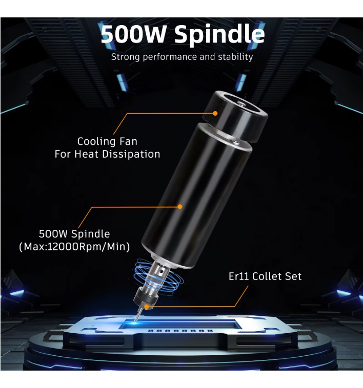 Fresadora Router Cnc 3018 Ultra 500w