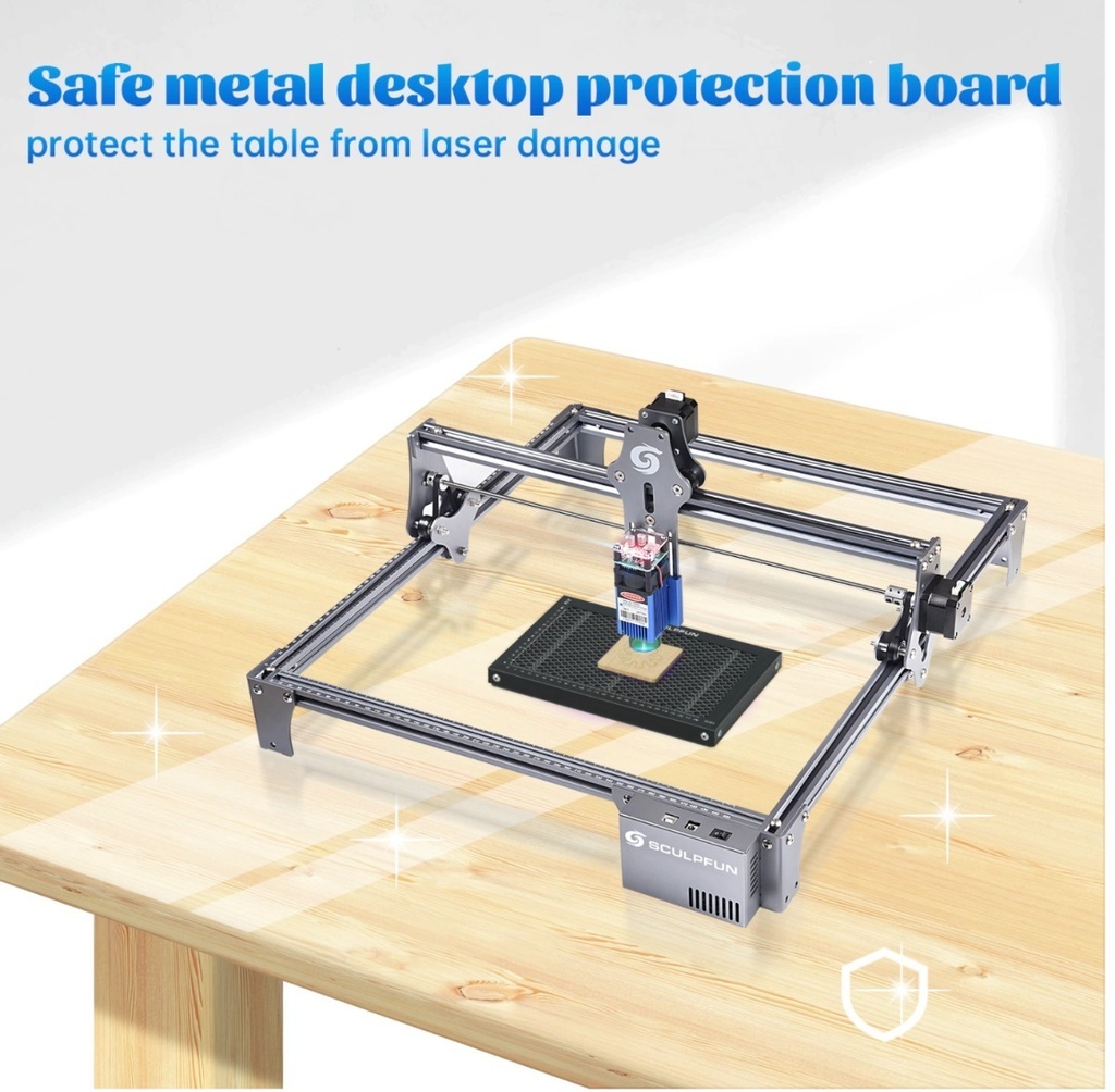 Panal Abejas 30x20 Sculpun Para Cnc Laser Acc. Indispensable
