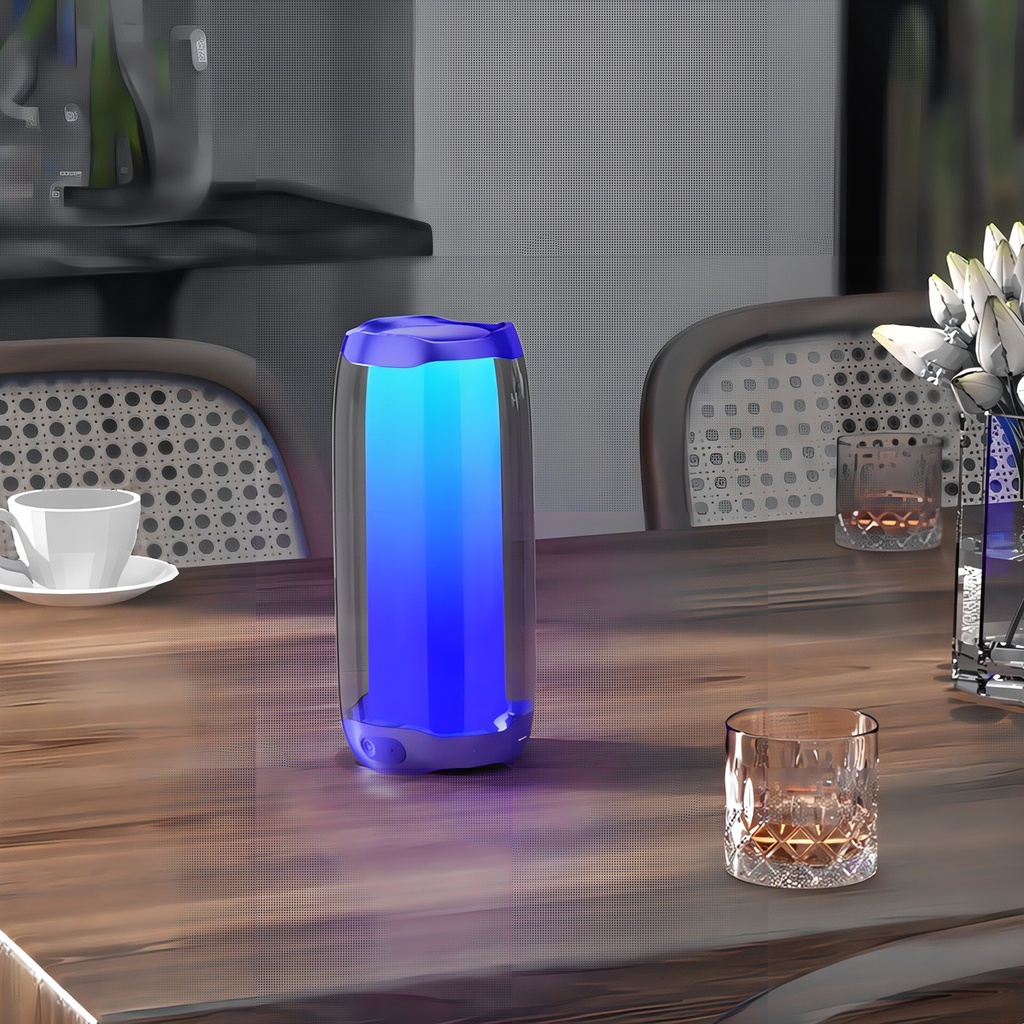 Bocina Portátil Con Pantalla Multicolor 360° Hoco