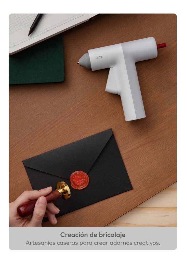 Hoto - Pistola Pegamento Silicona Inalámbrica Usb