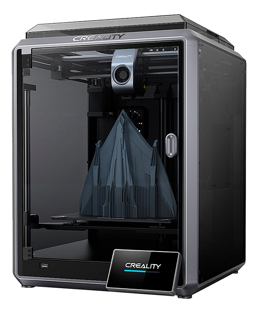 Impresora 3d Creality K1 Color Negro Con Tecnología De Impresión Fdm