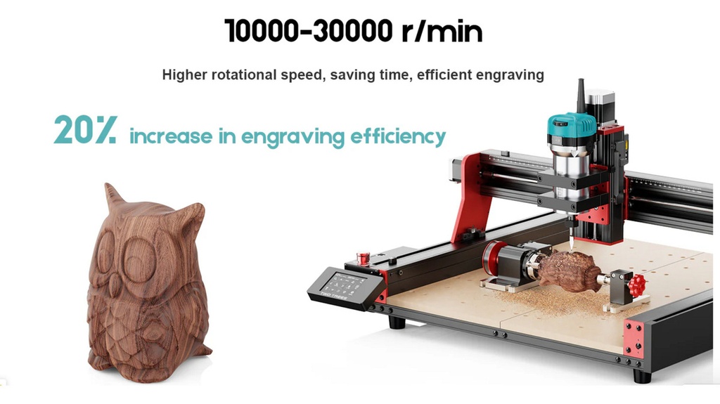 Husillo 800w Para Router Cnc Ttc 450/450 Pro/ultra/6050/h40