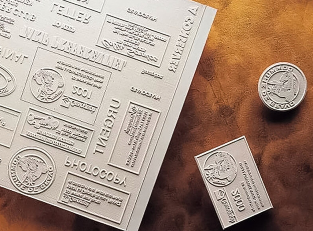 Goma Laser Para Sellos Sin Olor Gris Tamaño A4