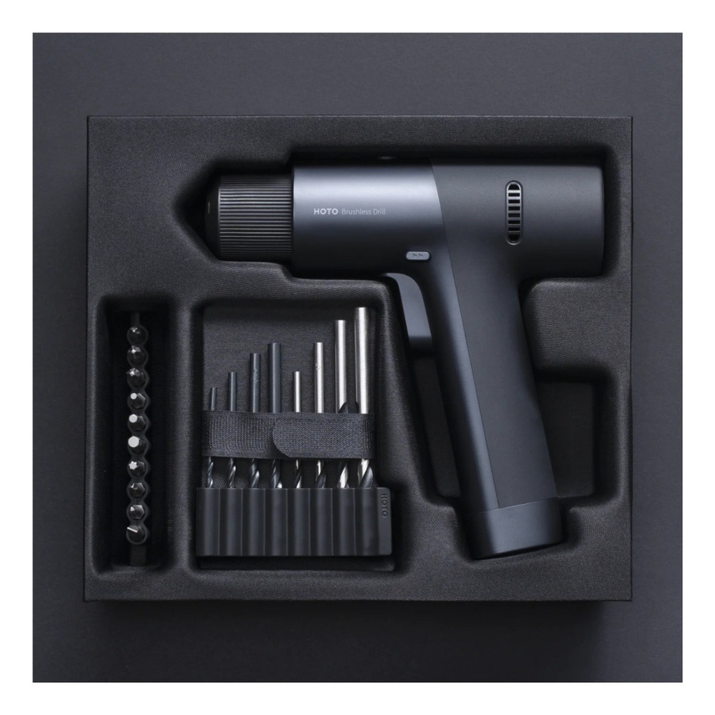 Hoto Taladro/destornillador Inalámbrico, Recarga Usb Display