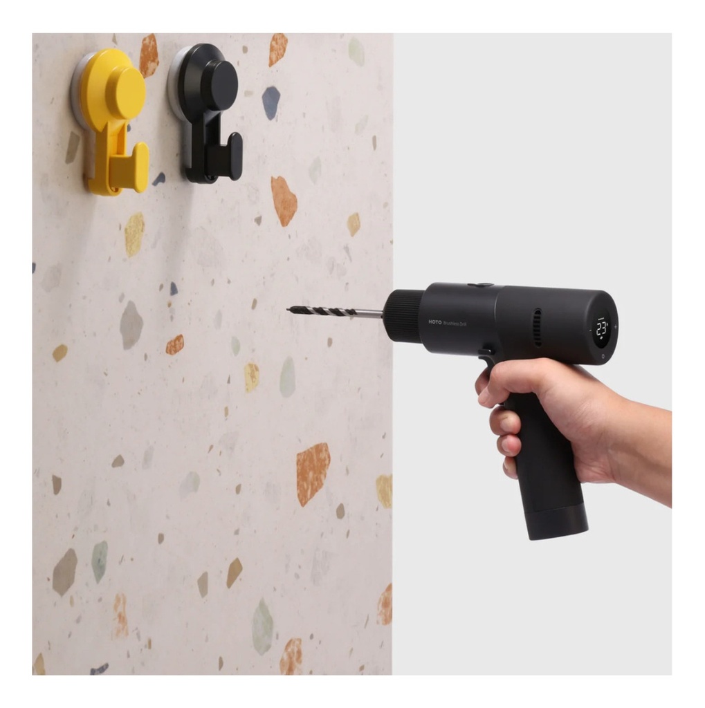 Hoto Taladro/destornillador Inalámbrico, Recarga Usb Display