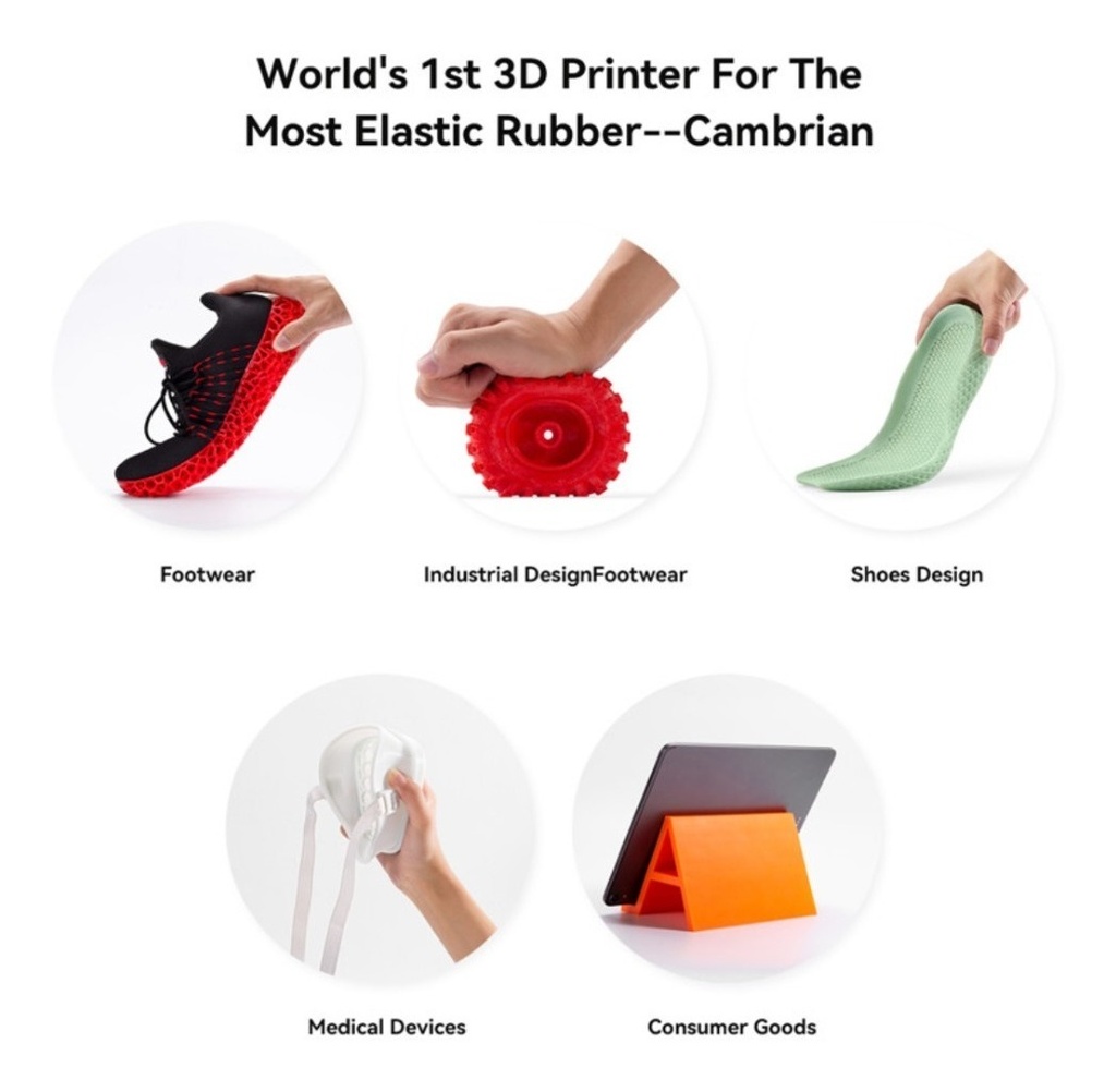 Impresora 3d Atomstack Cambrian Novedad Total Imprime Goma !