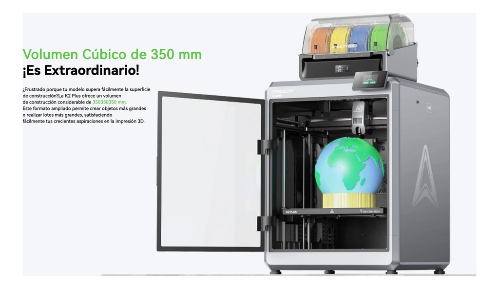 Impresora 3d Creality K2 Plus Combo