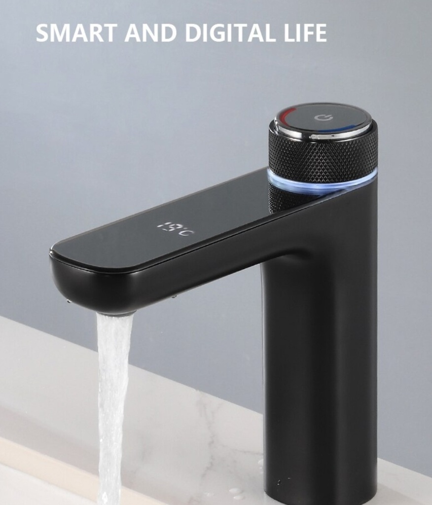 Novedad! Monocomando Digital Termostatico Alta Gama Y Diseño