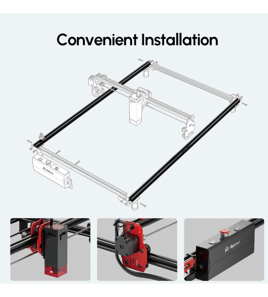 Kit Expansion Para Grabadora Laser Algo Laser Diy Kit Mk2
