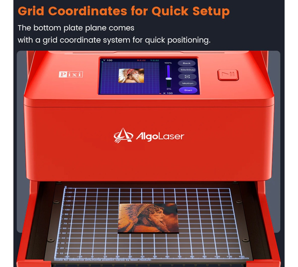 Cortadora Y Grabadora Láser Algolaser Pixi 10w