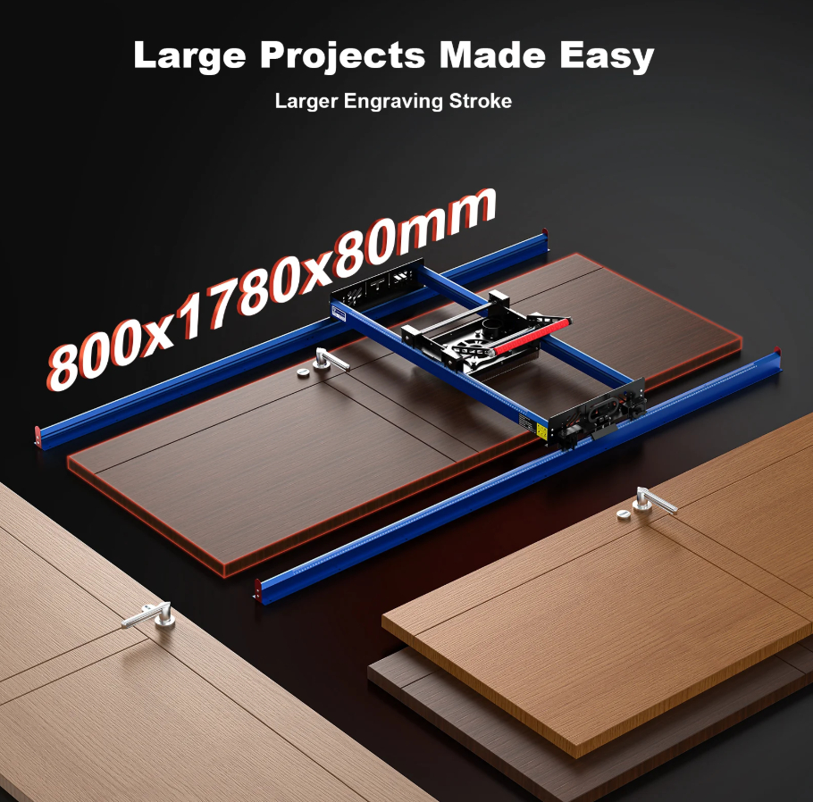 Fresadora Manual con Guías Two Trees RS-200