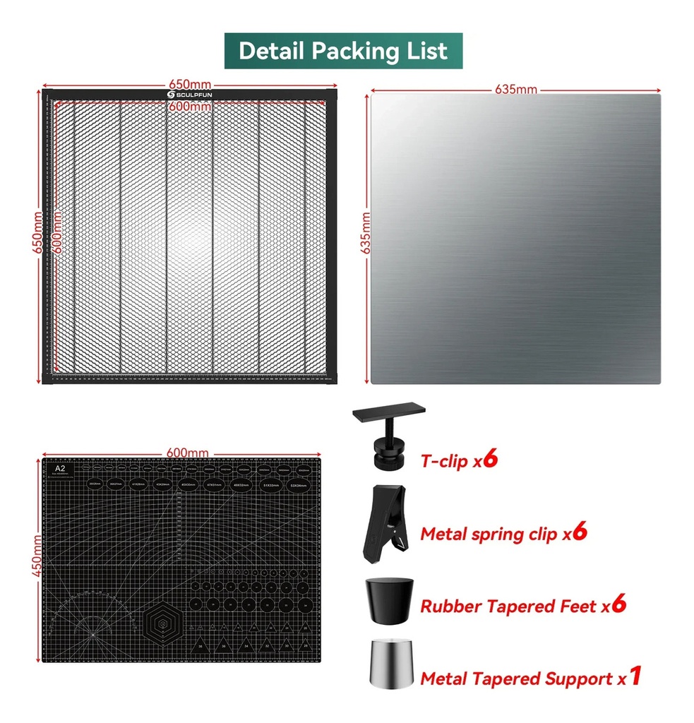 Panal de Abejas Sculpfun H3