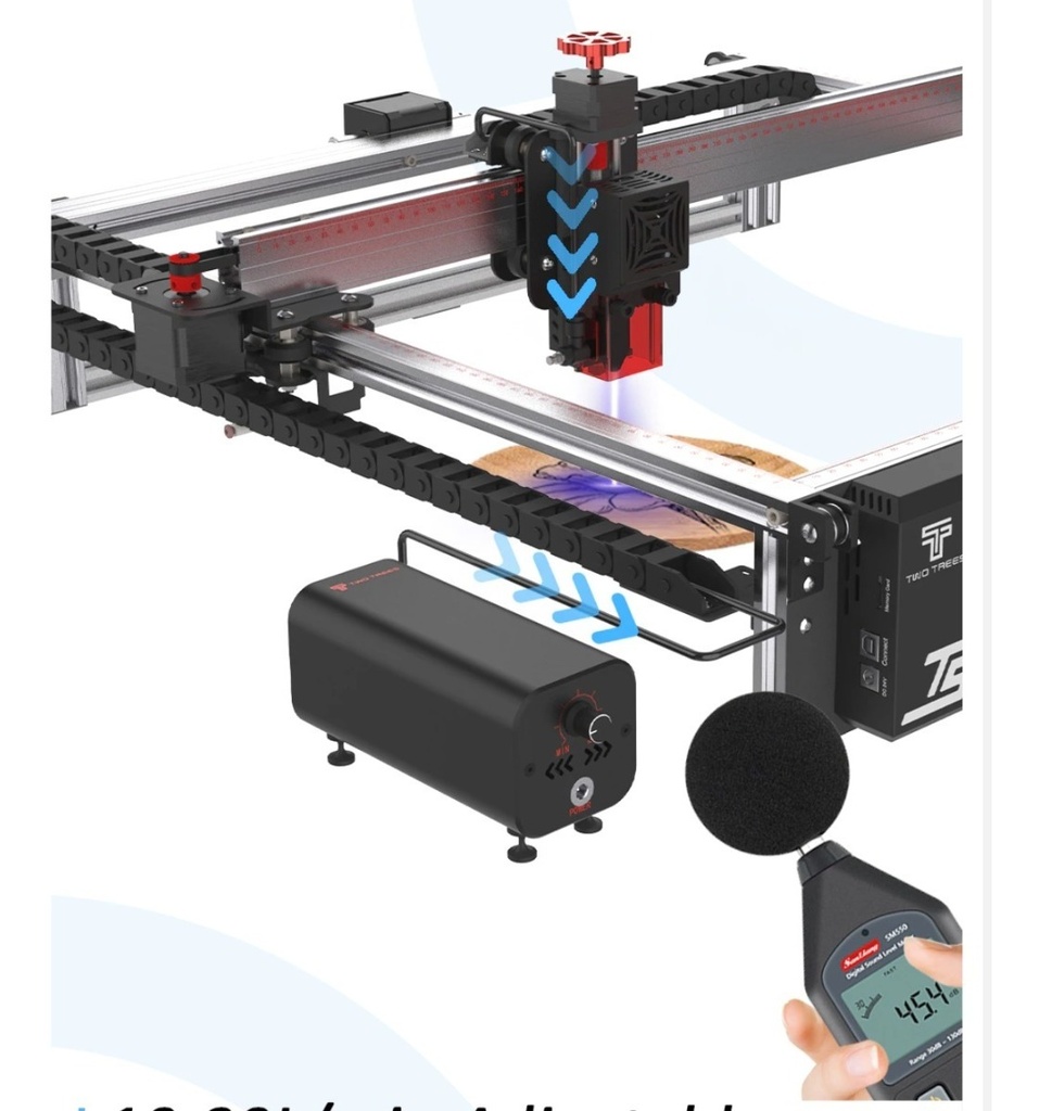 Bomba Aire Two Trees Para Laser Cnc