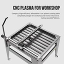 Máquina Cortadora De Plasma De Corte De Chapa De 60x60 Cm 
