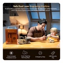 Grabador Laser Dual Sculpfun G9 -la Mas Versatil - Graba Oro