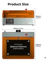 Grabadora Laser Ortur R2 10W + 1.3w Infrarrojo