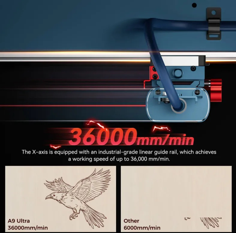 Grabadora y Cortadora Laser Sculpfun A9 Ultra 20w