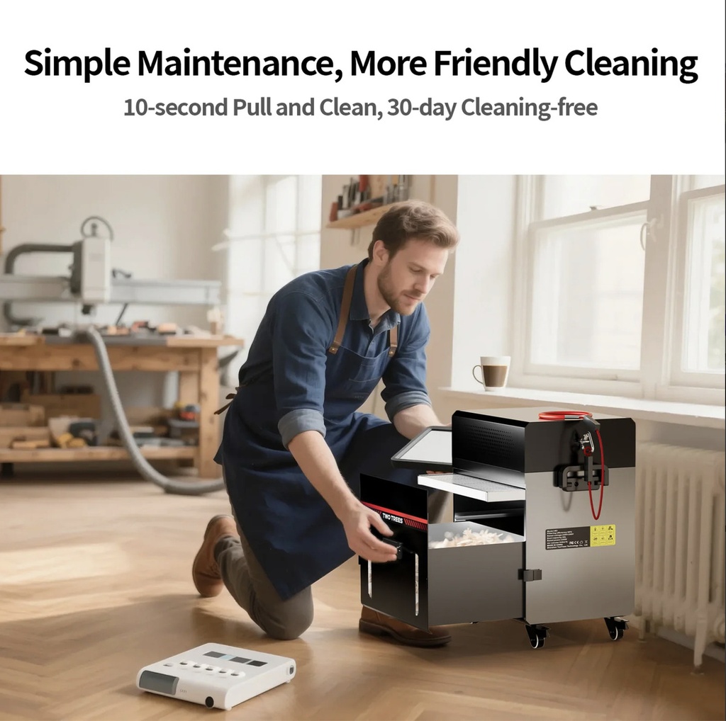 Two Trees Monster M2 Aspiradora Para Router Cnc 