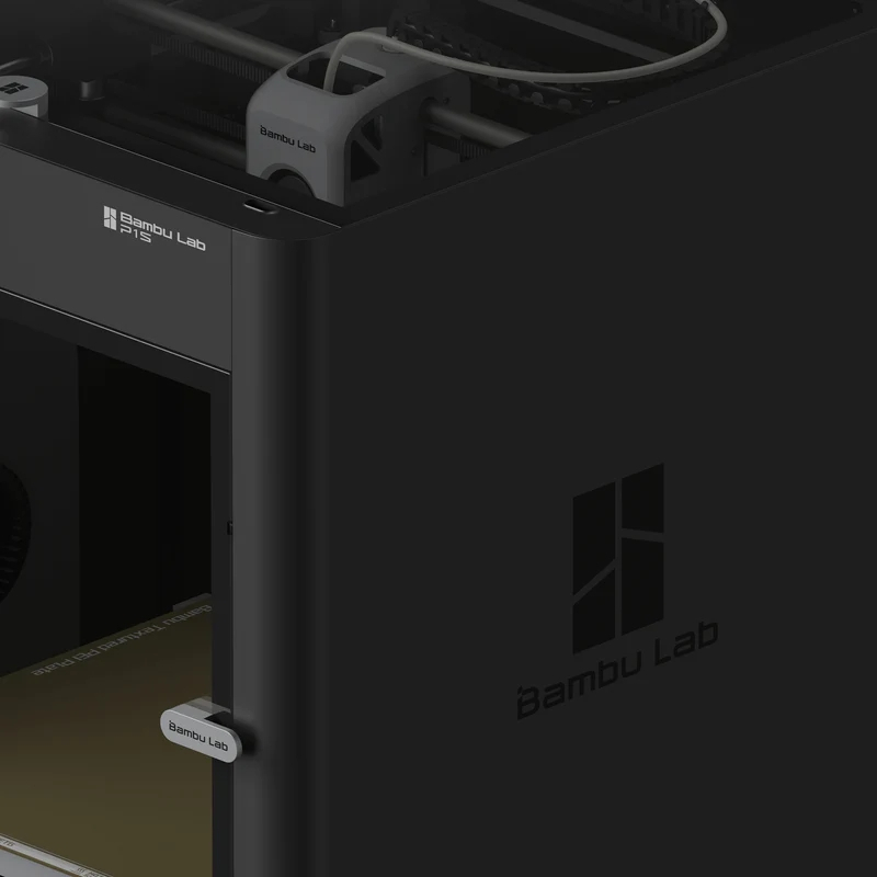 Impresora 3d Bambu Lab P1s Combo Ams Color Negro Con Tecnología De Impresión Fdm