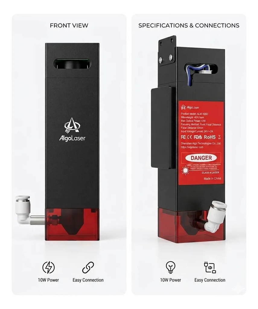 Cabezal Algolaser 10w 