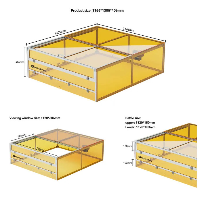 SCULPFUN B70 Enclosure Box