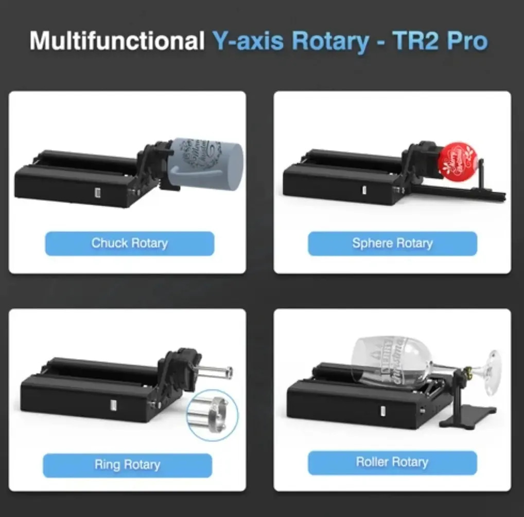 Rotativo Two Trees Para Laser Multifuncion 4 En 1