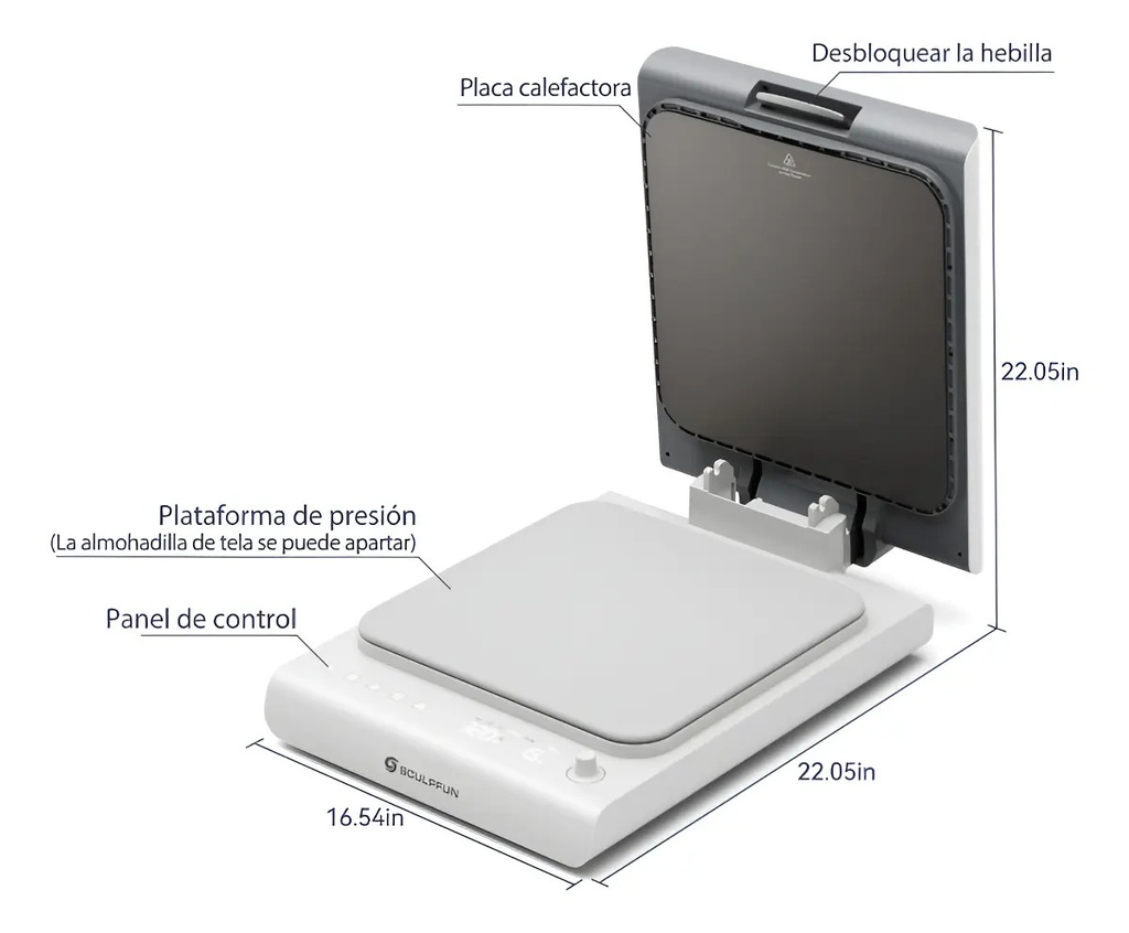 Plancha Plana Automatica Sculpfun H1
