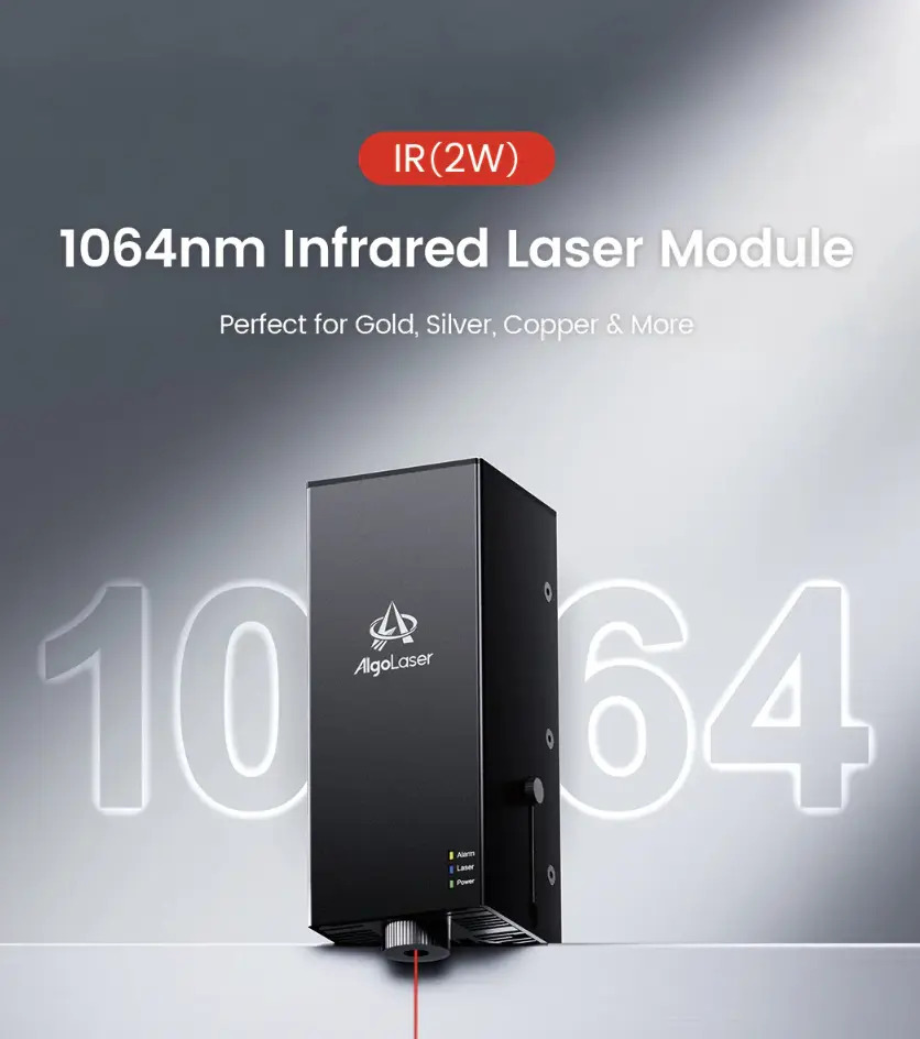 Cabezal Algo Laser infrarrojo 2w 1064nm