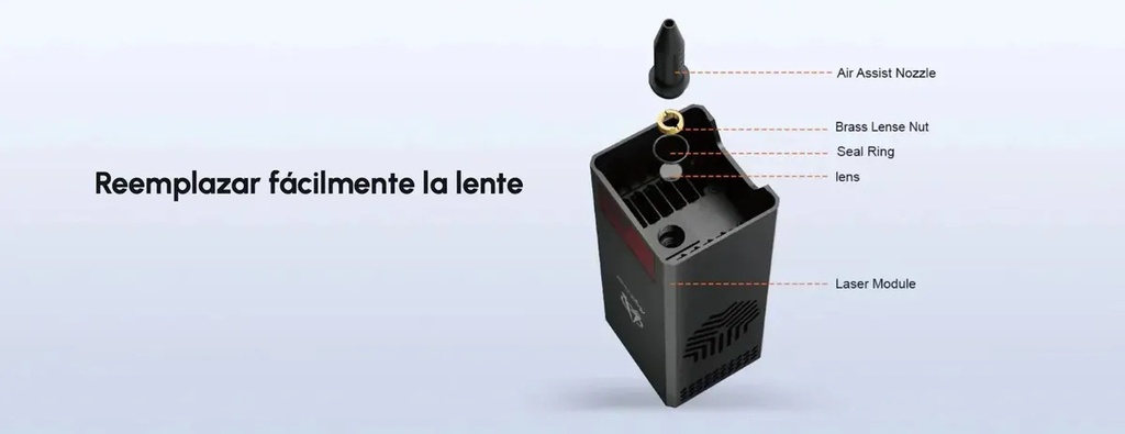 Cabezal Laser Algolaser 20w