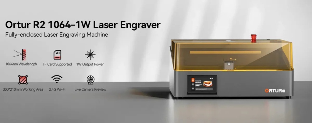 Grabadora Laser Ortur R2 10w + 1.3w Infrarrojo