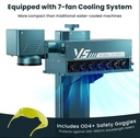 Maquina Uv Sculpfun V5 Con Galvanometro