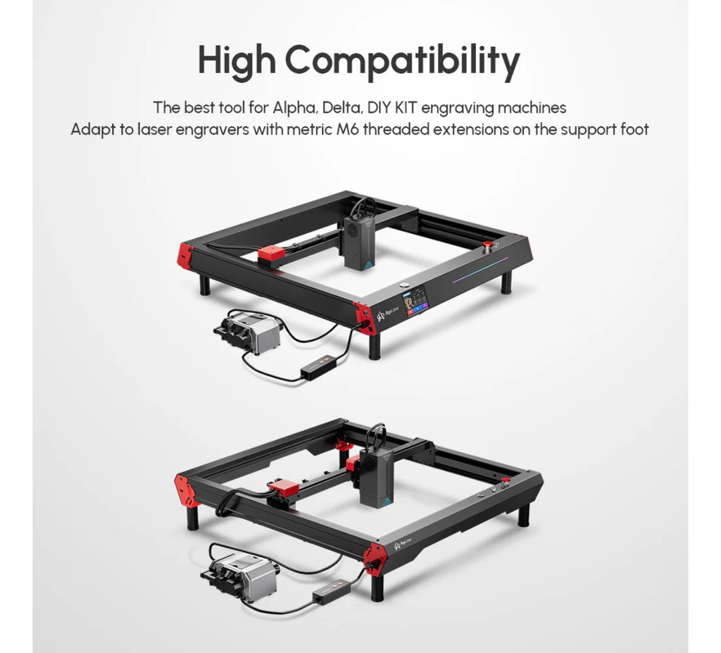 Elevadores De Altura Algo Laser, Para Alpha, Delta Y Diy Kit