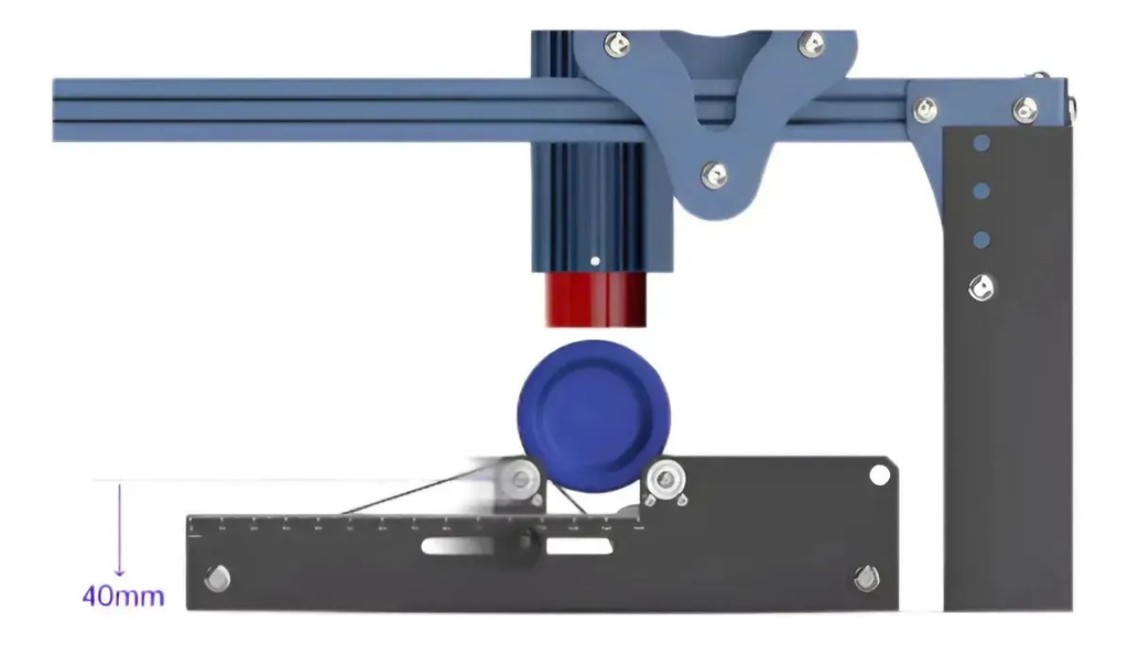 Accesorio Rotativo Para Cnc Sculpfun 