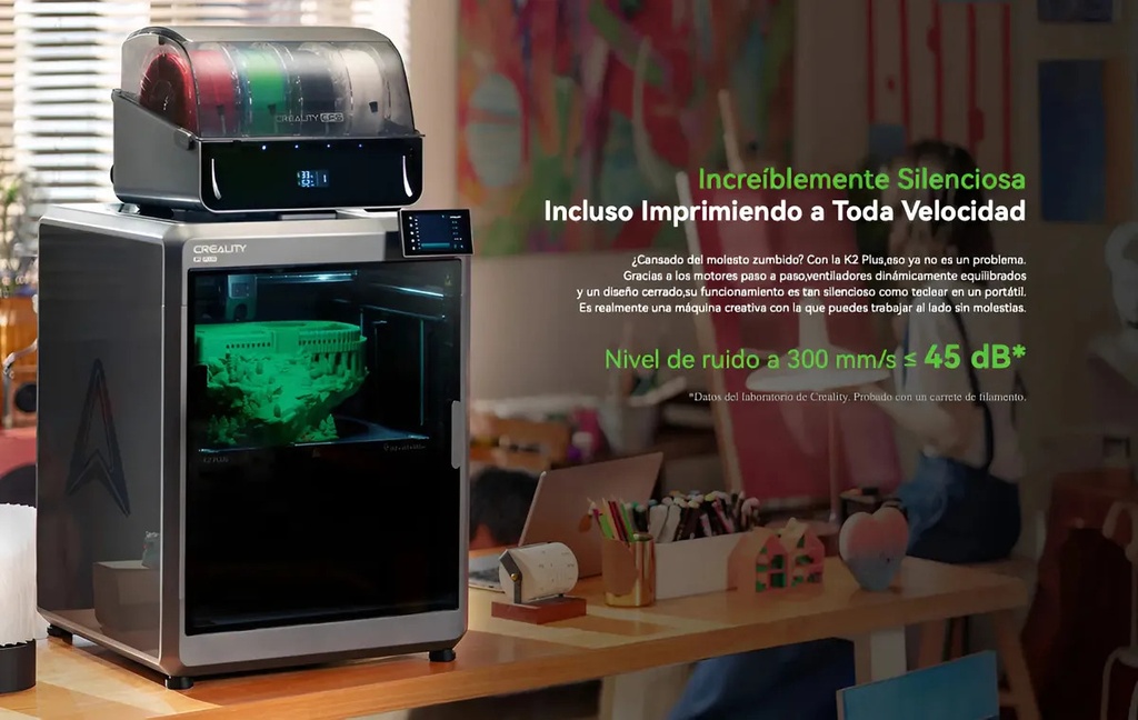 Impresora 3d Creality K2 Plus Combo Gris